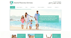 Desktop Screenshot of alcoholrecoveryservices.com